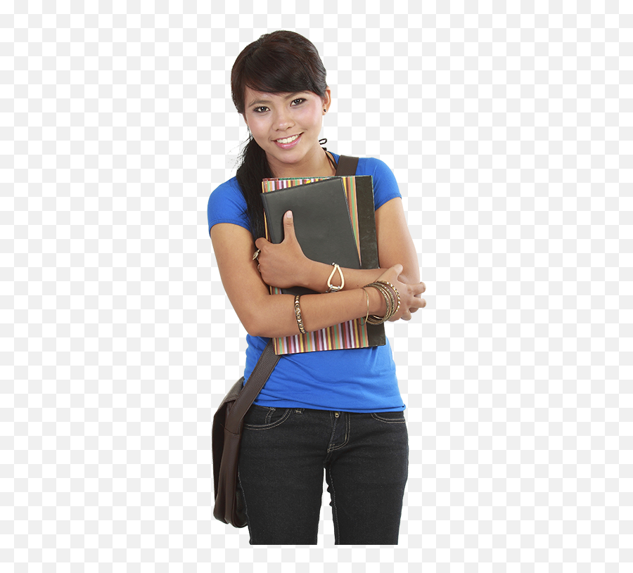 Girl - Withbookspng Albi Girls With Books Image Hd,Girl Standing Png