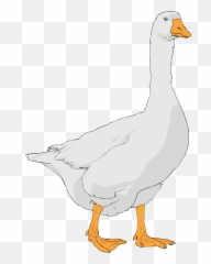Goose Png Transparent Clipart Image - Goose Clipart,Goose Png