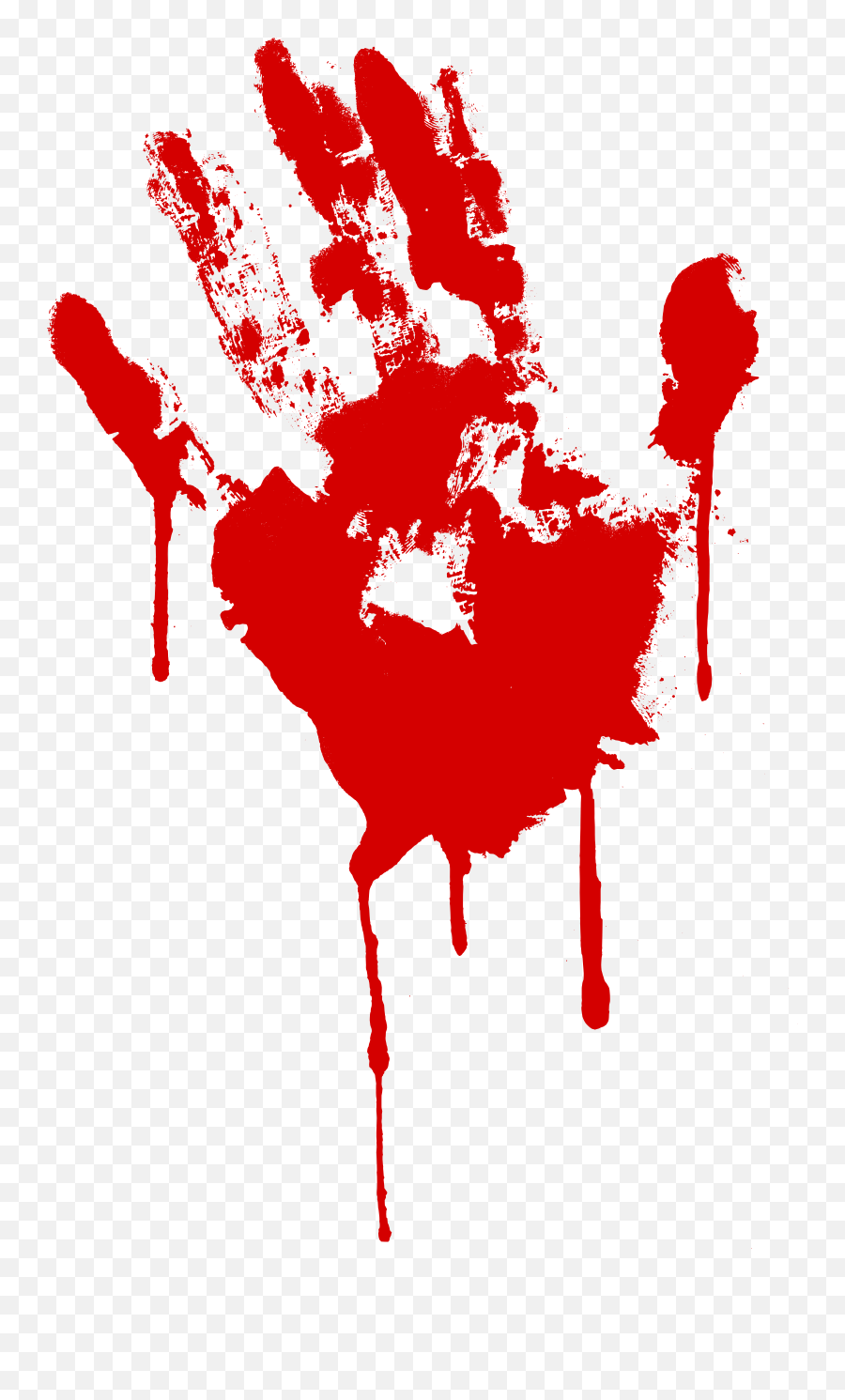 Bloody Hand Print Png With Transparent Background - Album On Bloody Hand Png,Boi Hand Transparent