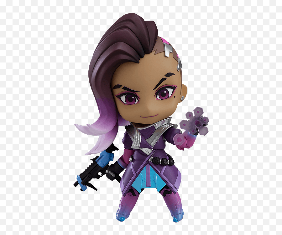 Nd944 Overwatch Sombra Classic Skin Edition Nendoroid - Sombra Nendoroid Png,Sombra Skull Png