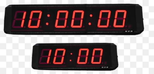 Nzn 6cm Led Digital Clock Png