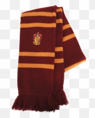 Gryffindor Knitted Scarf - Harry Potter Shop Scarf Png,Gryffindor Logo Png