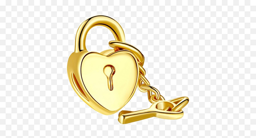 Download Heart Key Free Transparent Image Hd Hq Png - Gold Lock And Key Transparent,Key Transparent Background