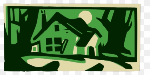 House In The Woods - Kickflip,Woods Png
