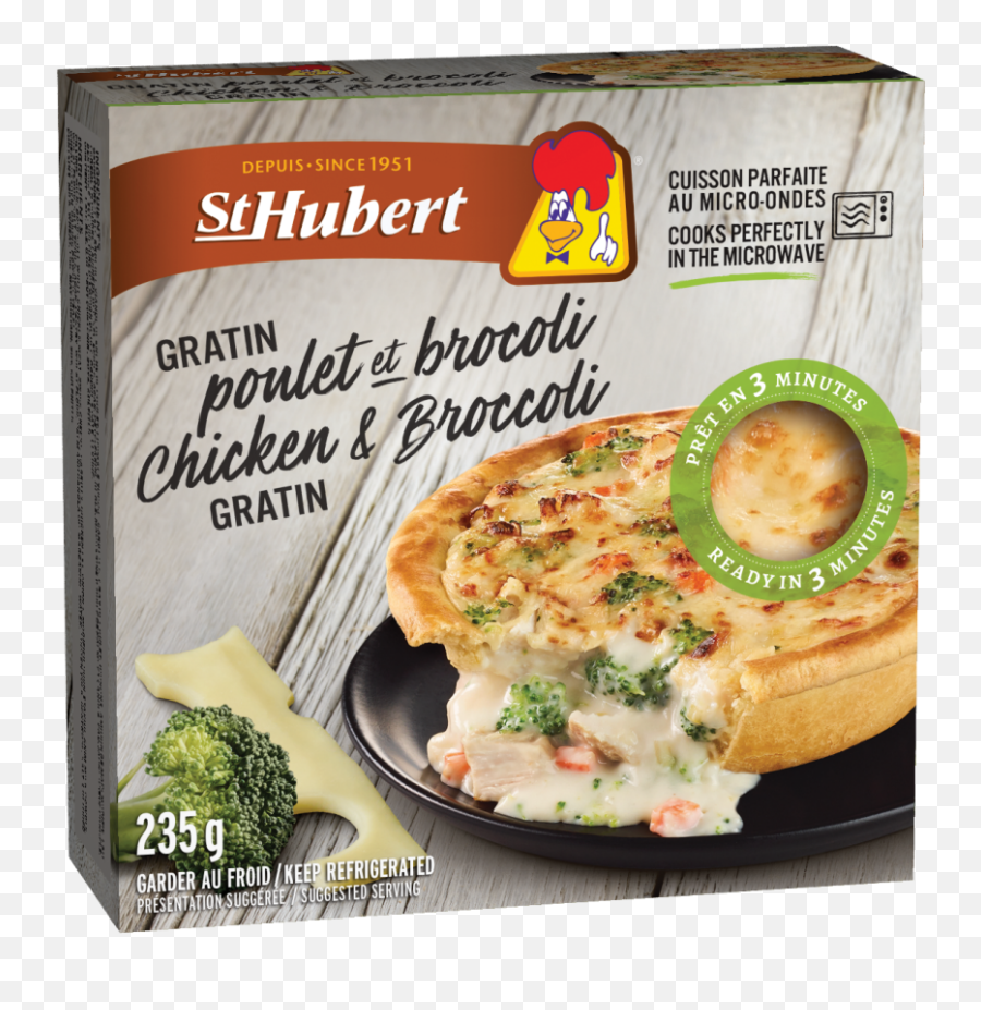 Chicken And Broccoli Gratin St - Hubert Products Gratin De Poulet Et Brocoli St Hubert Png,Brocoli Png