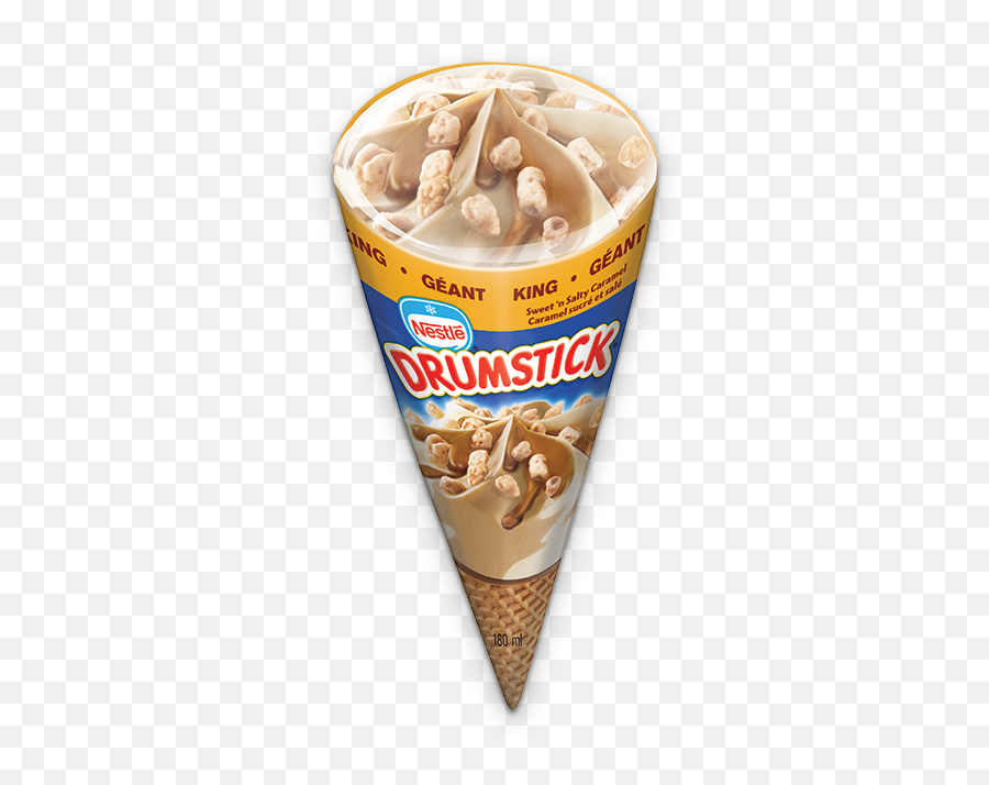 Drumstick King Sweet Nu0027 Salty Caramel Madewithnestleca - Nestle Caramel Ice Cream Png,Drumstick Png