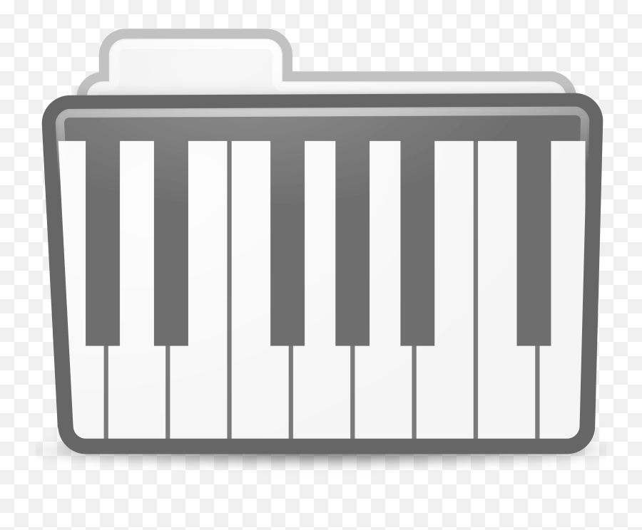 Piano Svg Two Transparent U0026 Png Clipart Free Download - Ywd Clip Art Of Piano,Piano Keys Png