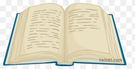Open Book 2 Illustration - Twinkl Wood png
