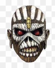 Iron Maiden Eddie - The Book Of Souls Mask Book Of The Souls Iron Maiden Png,Iron Maiden Logo Png