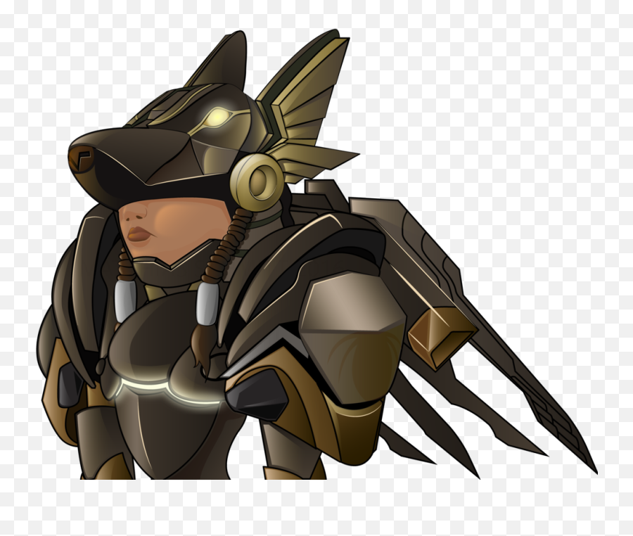 Pharah From Overwatch Anubis Skin By Haruinkisitor - Pharah Anubis Skin Png,Pharah Transparent