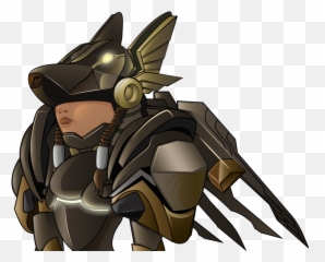 Pharah From Overwatch Anubis Skin By Haruinkisitor - Pharah Anubis Skin Png,Pharah Transparent