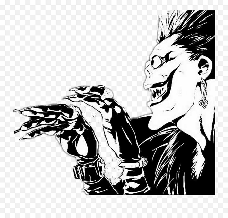 Death Note Ryuk - Death Note Wallpaper Hd Png,Ryuk Png - free transparent  png images 