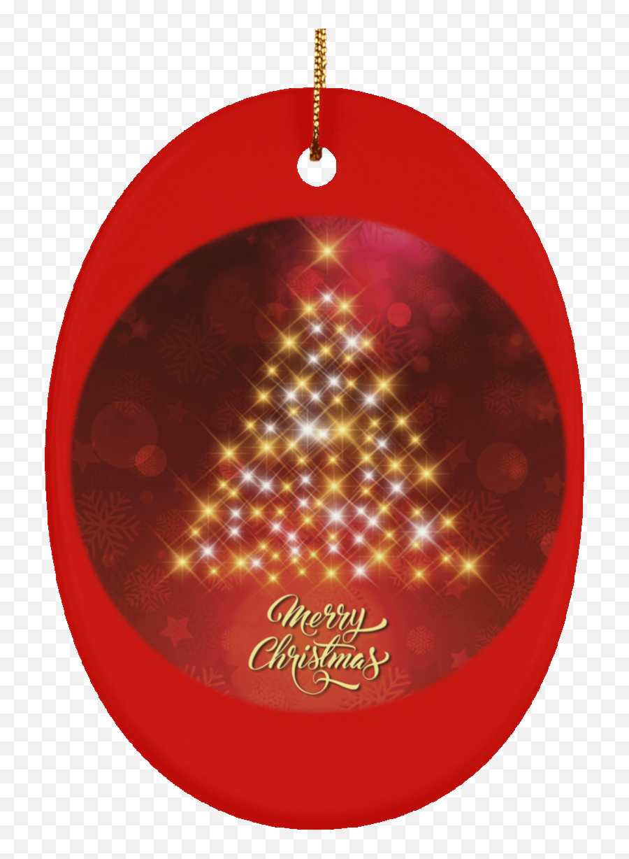 Ceramic Red Round Oval Christmas Tree - Kartki Witeczne Boe Narodzenie Png,Holiday Background Png