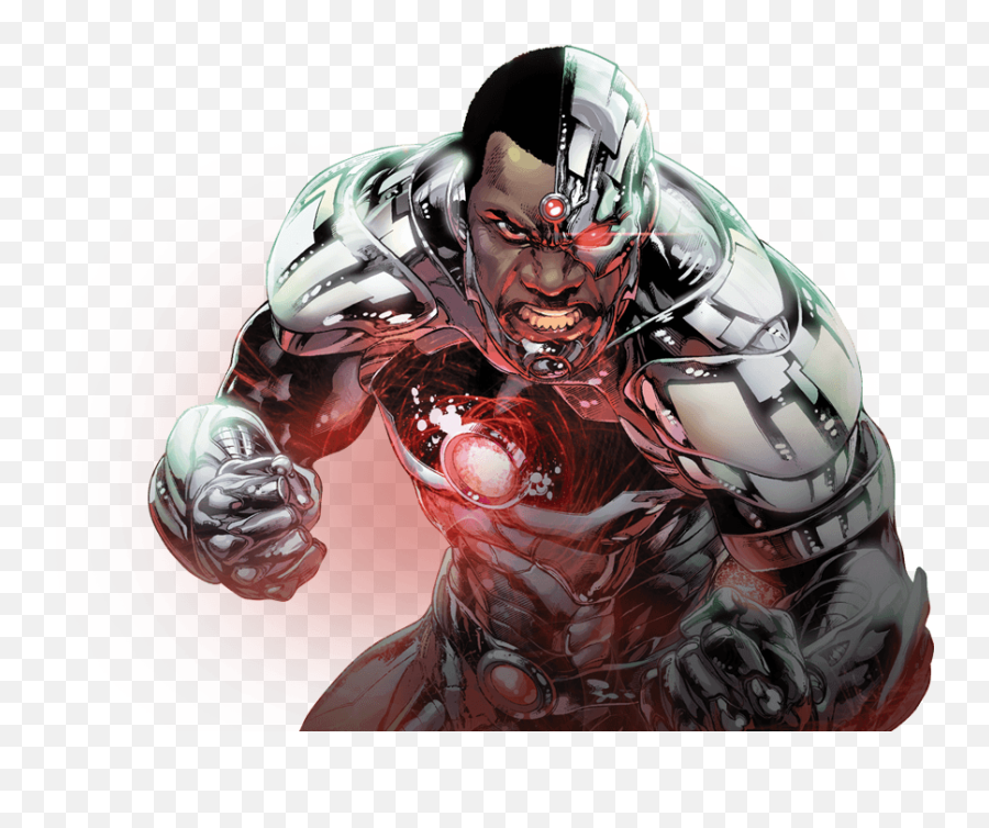 Cyborg Png - Comic Cyborg Png,Cyborg Logo Png