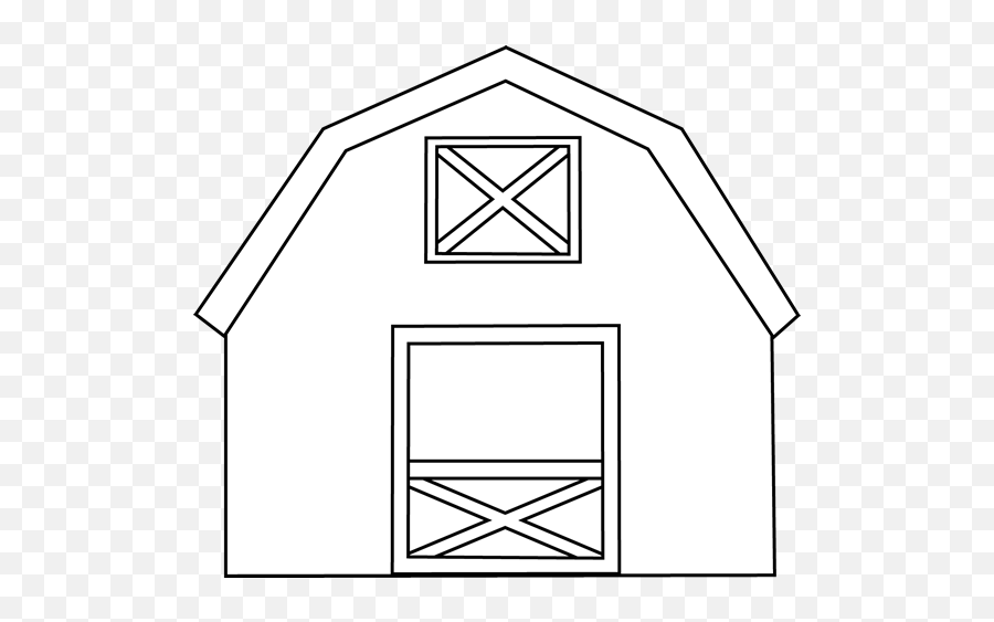 Cliparts Free Download Clip Art Png - Black And White Barn Clipart,Barn Png