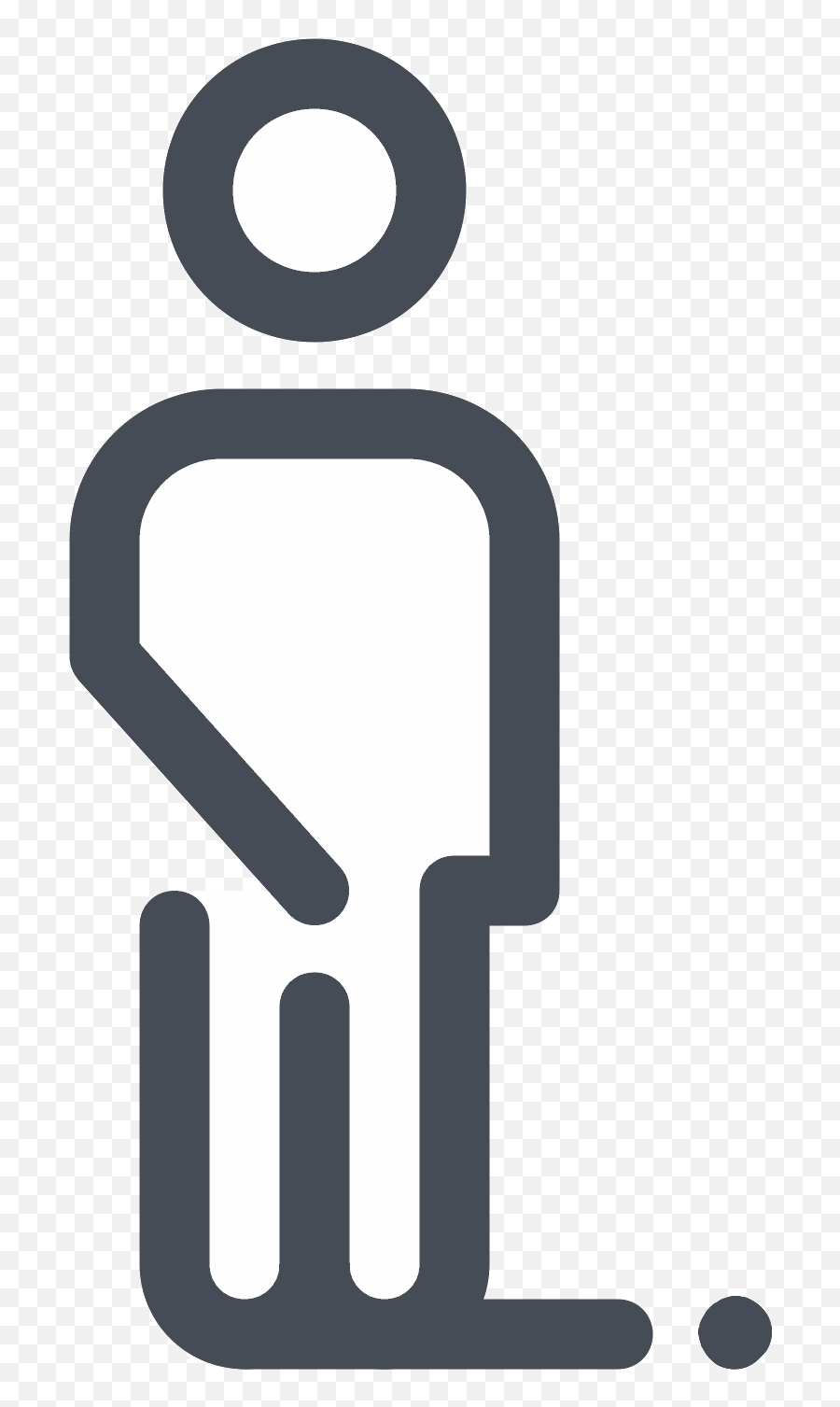 Download Wc Man Icon Free Png And Vector - Cockfosters Tube Station,Man Icon Png