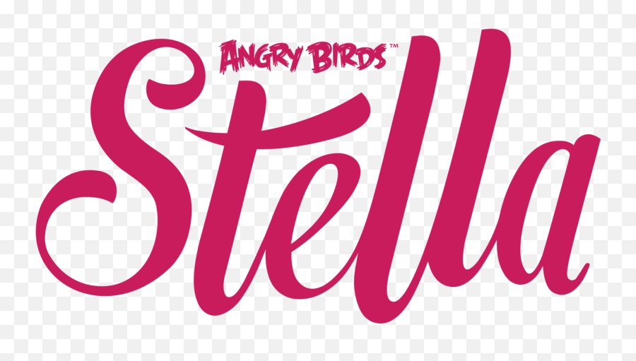 Fileangry Birds Stella Logosvg - Wikipedia Angry Birds Stella Tv Series Png,Angry Birds Png