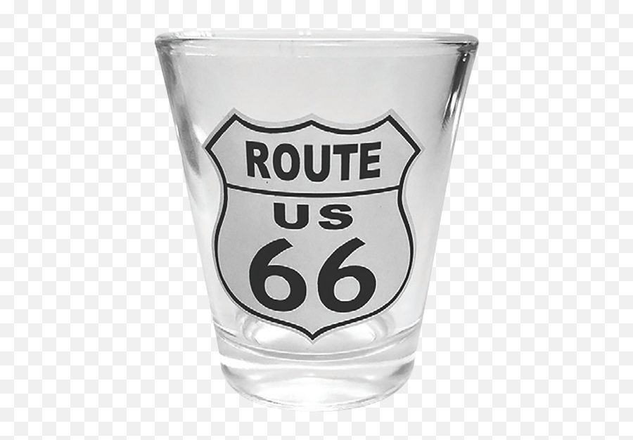Shot Glass - Route 66 Sign Png,Shot Glass Png