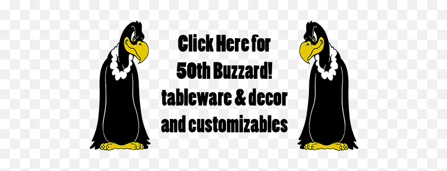 50th Birthday Party Supplies - 50th Over The Hill Birthday Party Over The Hill Buzzard Png,50th Birthday Png