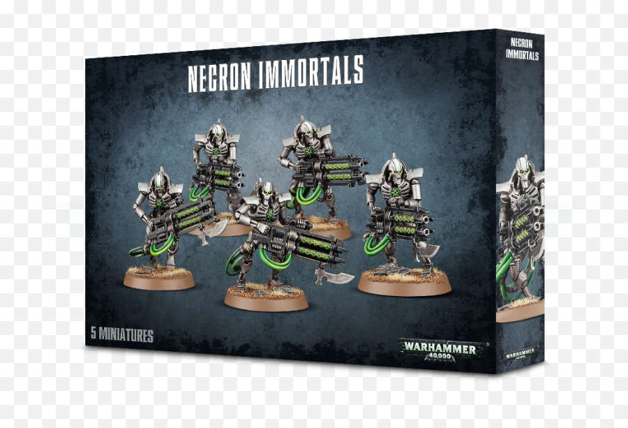 Necron Immortalsdeathmarks - Warhammer 40k Necron Immortals Deathmarks Png,Army Men Png