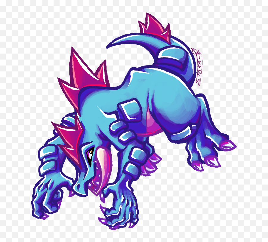 Feraligatr Weasyl - Mythical Creature Png,Feraligatr Png