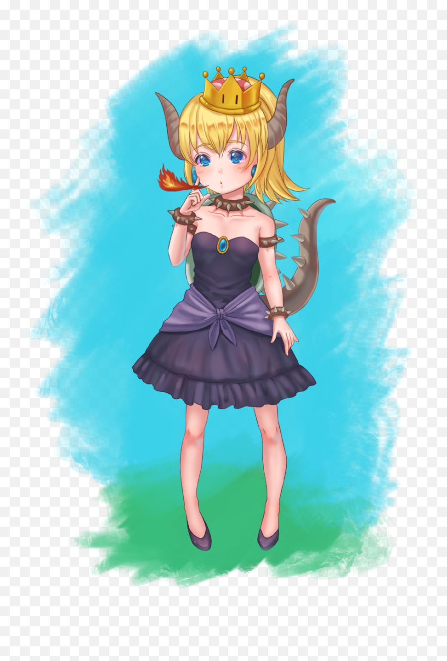 Bowsette - Illustrations Art Street Fairy Png,Bowsette Png