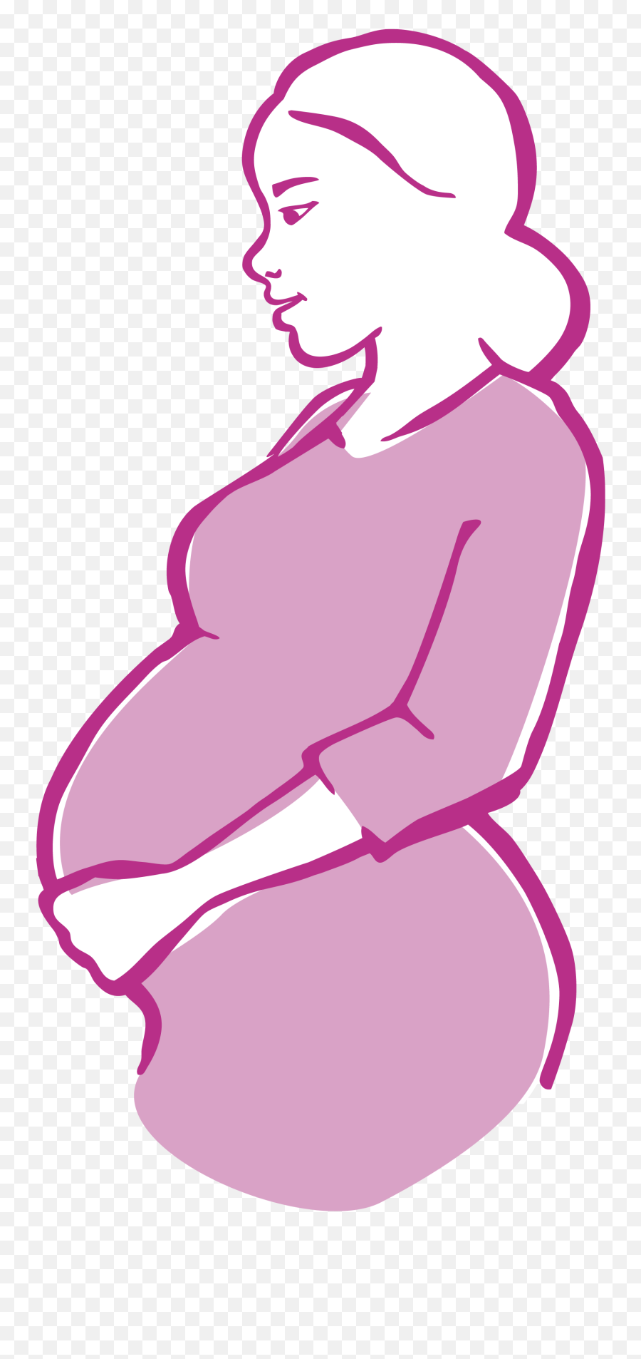 Pregnant Woman Clipart Transparent Png - Pregnant Mother Clip Art,Pregnant Woman Png