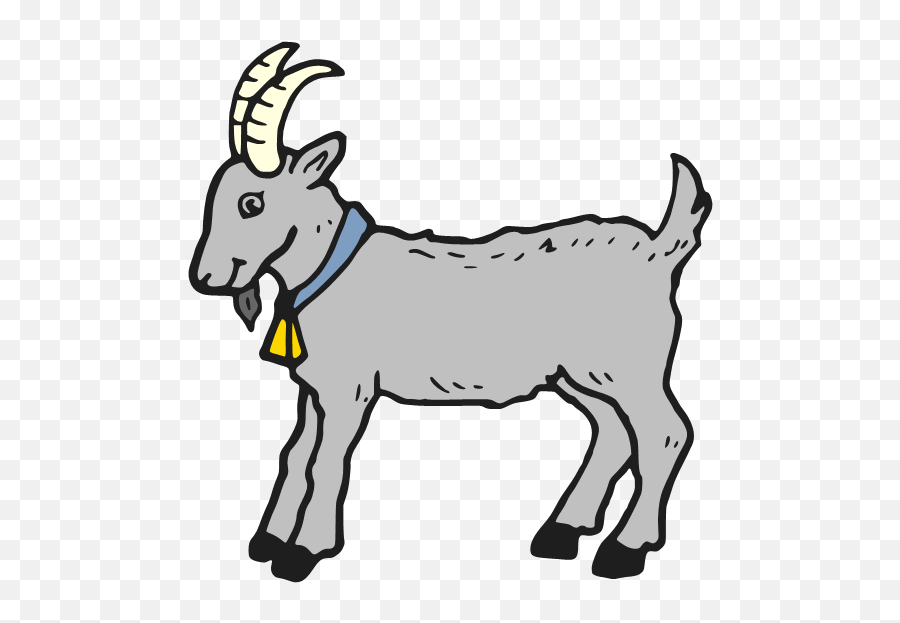 Animated Goat Png Transparent Goatpng Images - Goat Black And White Clipart, Goats Png - free transparent png images 