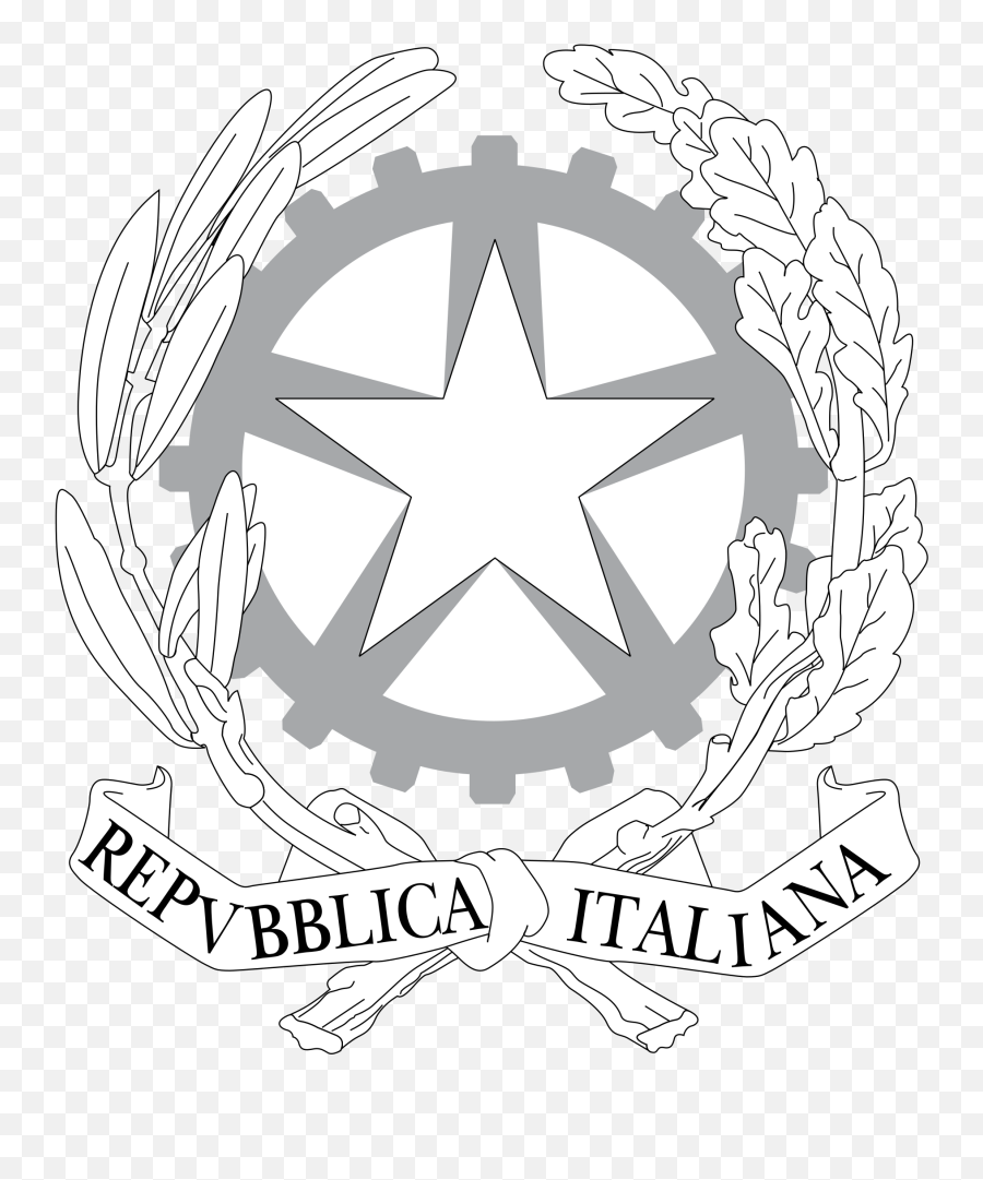 Repubblica Italiana Logo Png Transparent U0026 Svg Vector - Repubblica Italiana Logo White,Red Hot Chili Peppers Logo