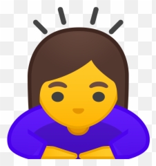 Woman Bowing Icon - Emoji png