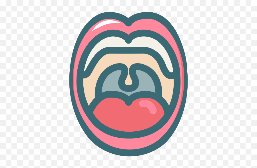 Clean Teeth Oral Hygiene Uvula Dentist Tongue Dental - Oral Icon Png,Floss Icon