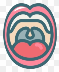 Clean Teeth Oral Hygiene Uvula Dentist Tongue Dental - Oral Icon png