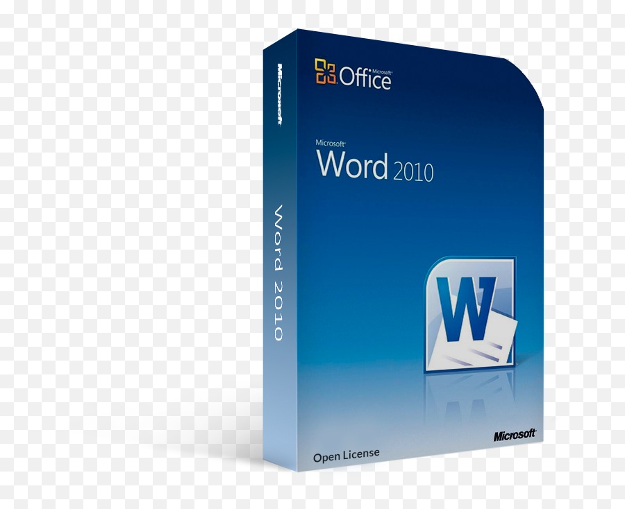Microsoft Word For Mac And Pc - Vertical Png,Microsoft Office Word 2010 Icon