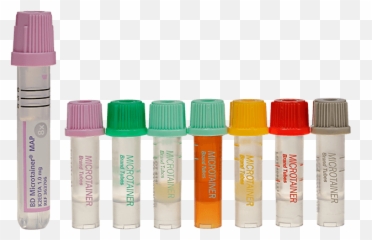 Bd Microtainer Blood Collection Tubes - Bd Bd Microtainer Png,Tubes Png