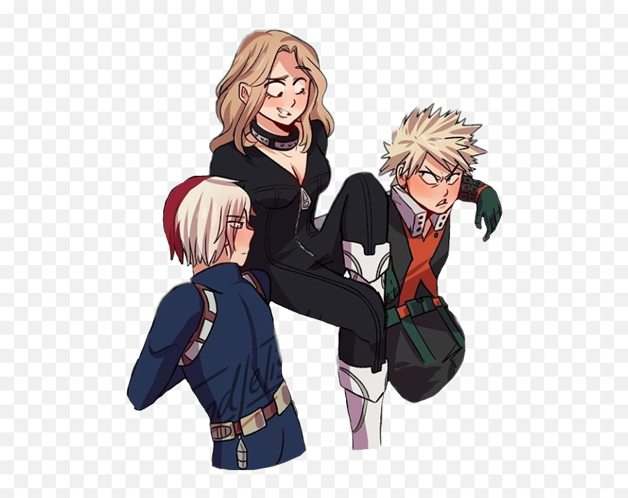 Anime Warrior Girl - Camie X Kacchan Png,Bakugo Icon - free transparent ...