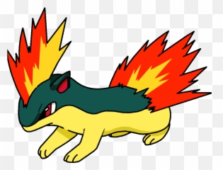 Pokemon - Quilava Pokemon Png,Cyndaquil Png