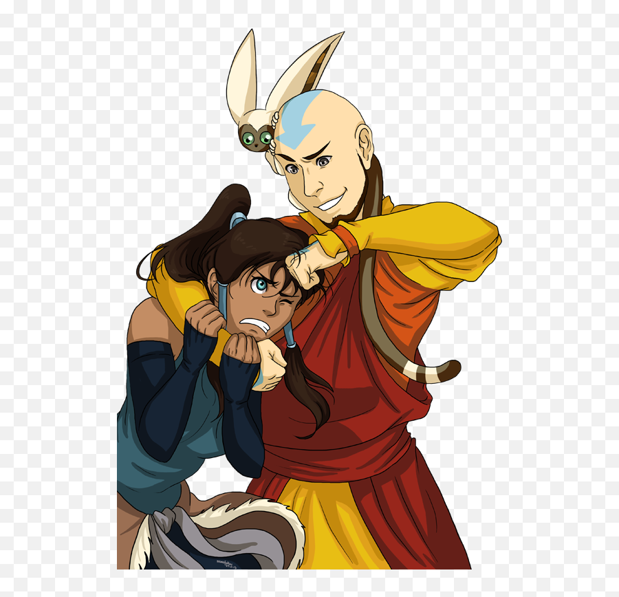 Korra And Aang Transparent Png Image - Korra And Aang,Aang Icon