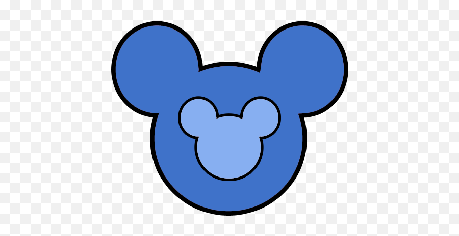 Mickey Mouse Ears Icons - Mickey Mouse Ears Blue Png,Mickey Mouse Ears Png