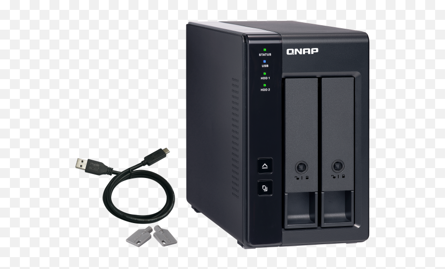 Tr - 002 2 Bay Usb Typec Direct Attached Storage With Qnap Tr 002 Png,Festplatte Icon