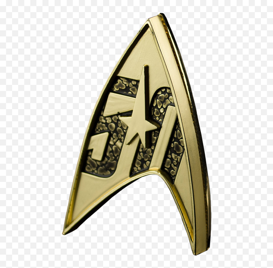 Download 50th Anniversary Magnetic Replica Badge - Star Trek Solid Png,Star Trek Icon Download