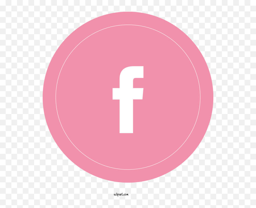 Icons Logo Circle Font For Facebook Icon - Facebook Icon Vertical Png,Facebook Icon Symbol