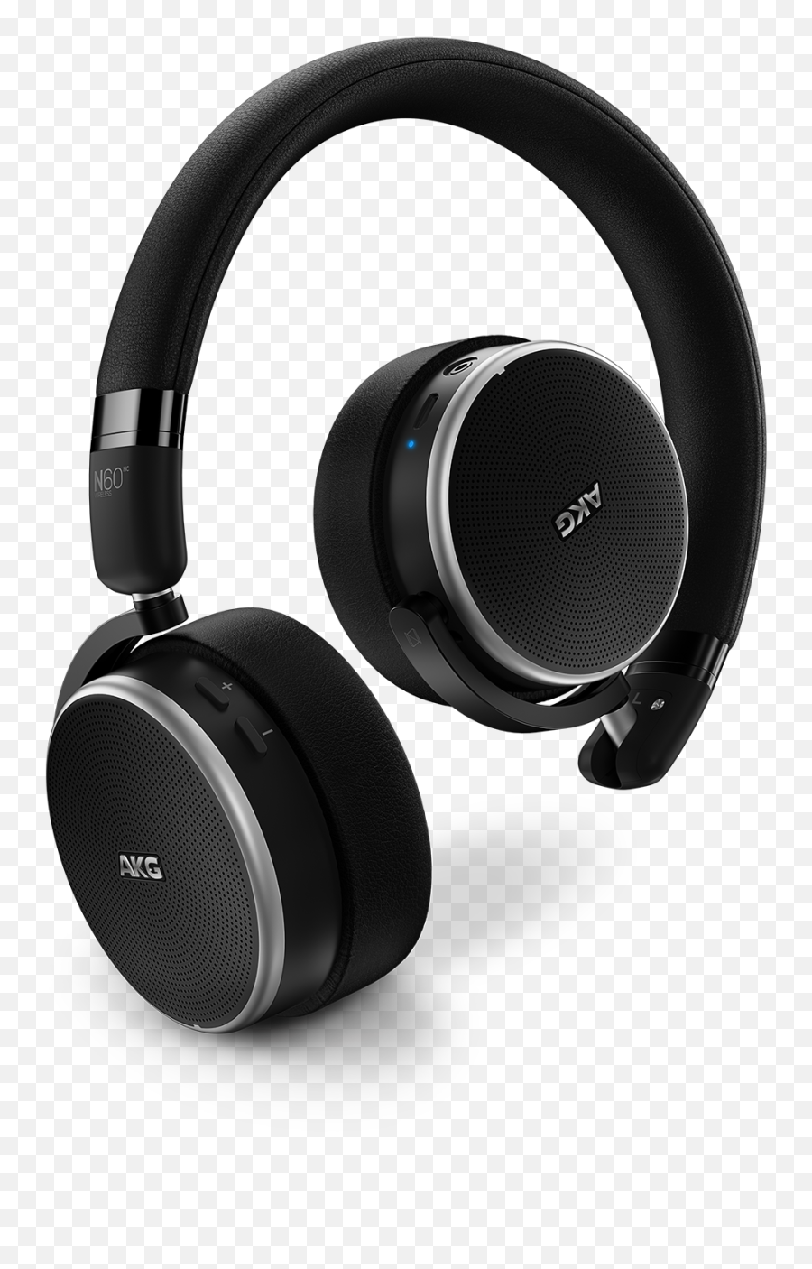 Akg N60nc Noise - Cancelling Wireless Headphones Black Akg N60ncbt Wireless Headphones Png,Skullcandy Icon 2 Headphones