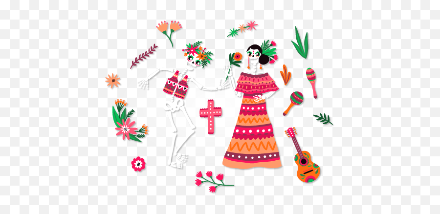 Arizona Taco Festival - Clip Art Png,Day Of The Dead Png