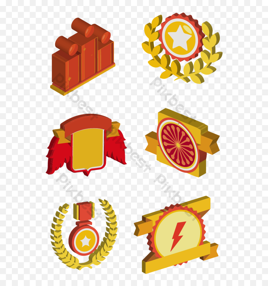Gold Silver Bronze Medal Icon Ai Free Download - Pikbest Icon Png,Bronze Icon