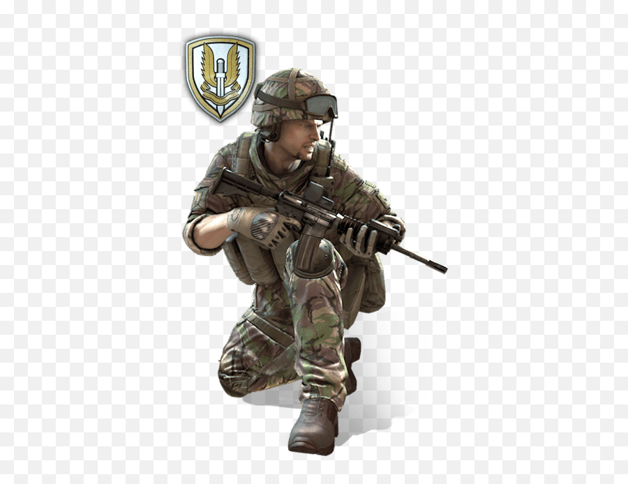 Download Free Battlefield Bad Infantry Company Fusilier Hd - Special Force Characters Png,Infantry Icon
