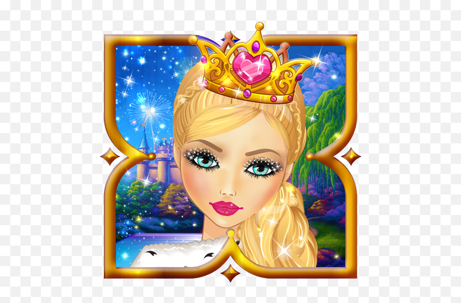 Amazoncom Beauty Salon For Princess Appstore Android - Girly Png,Barbie Fashion Icon Games