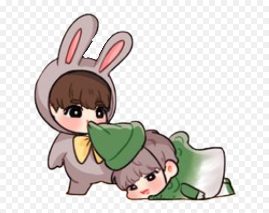 Bts Clipart - Png Download Full Size Clipart 2428138 Bts Chibi Png,Jungkook Aesthetic Icon