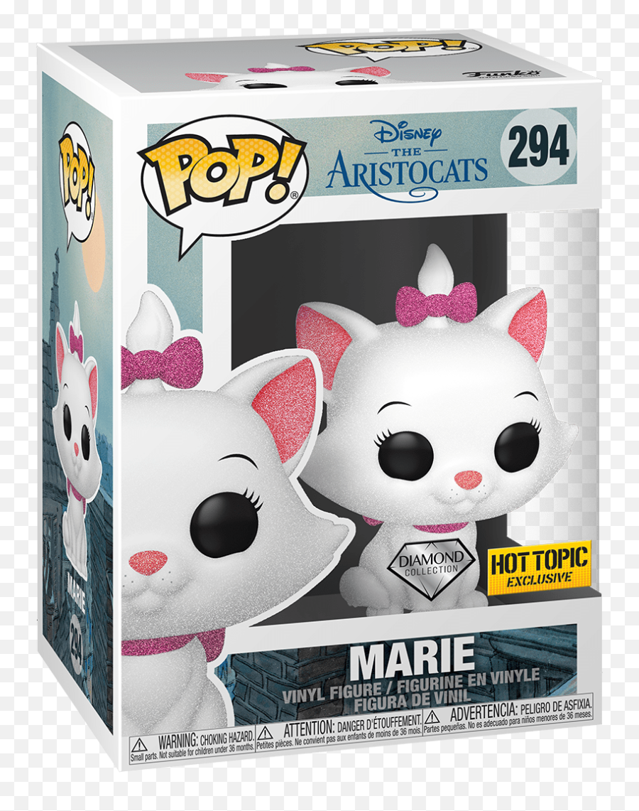 Funko Pop Disney The Aristocats 294 Marie Diamond - Funko Pop Marie Diamond Png,Aristocats Icon