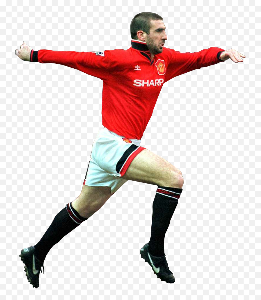 Download United National Football Ball France Player Fc Hq - Eric Cantona Manchester United Png,Football Transparent Background