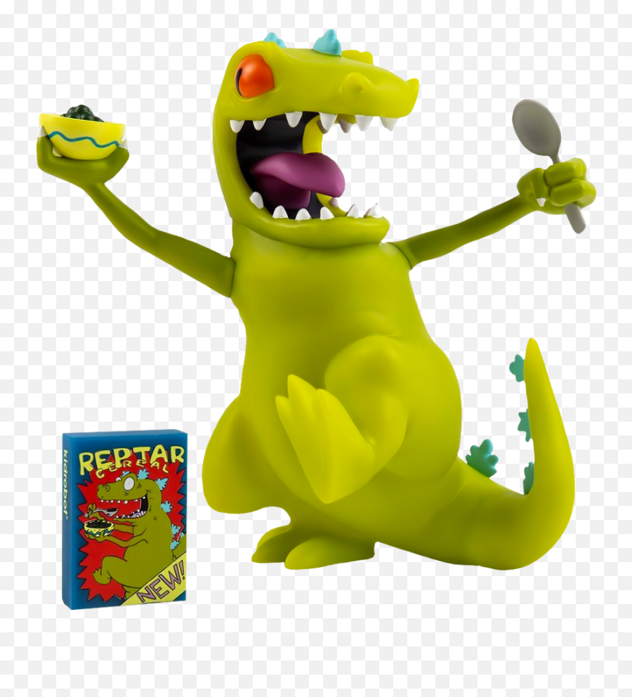 Rugrats - Reptar 7 Inch Vinyl Figure Reptar Kidrobot Png,Rugrats Png